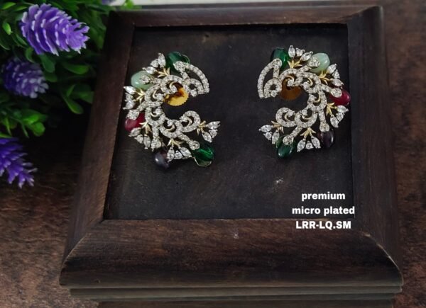 One  gram  gold  Earrings |one gram gold  jewellery   studs  Earrings