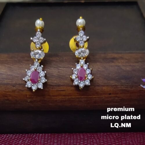 One gram gold  earreengs |one gram gold  jewellerystud earreengs
