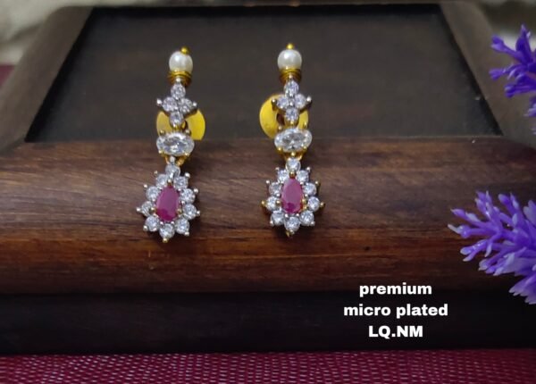 One gram gold  earreengs |one gram gold  jewellerystud earreengs
