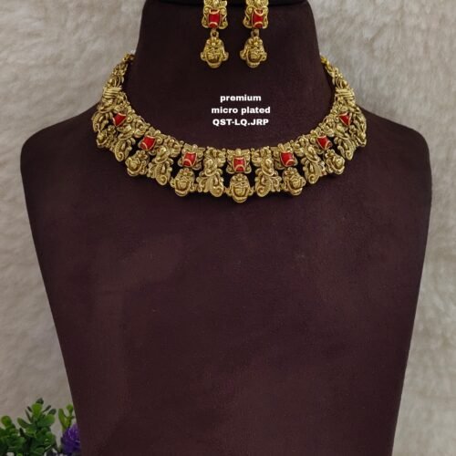 Picsart_25-02-08_12-26-20-055 One gram gold Jewellery - South Indian Jewellery - One gram gold Antique Necklaces