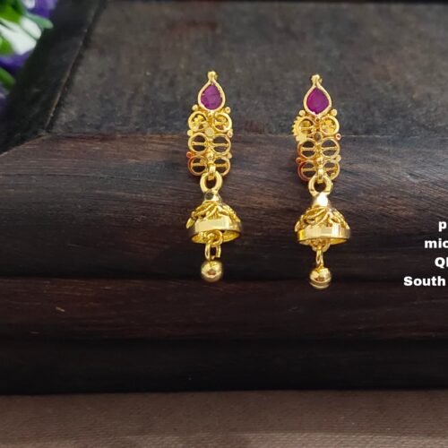 One  gram  gold  Earrings |one  gram gold   jewellery   jhumka   Earrings