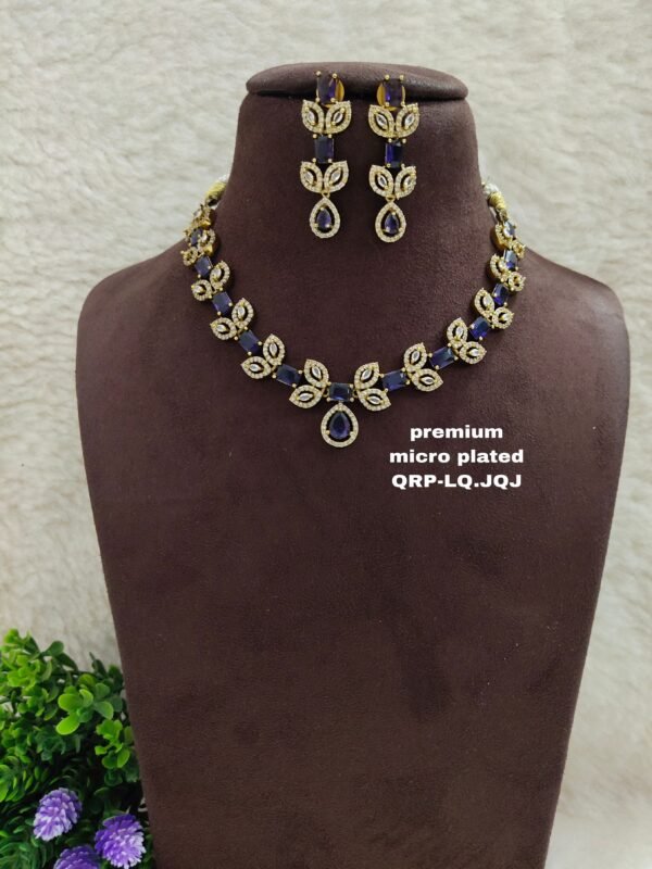 One gram gold Jewellery | One gram gold Necklace | Lush Queens