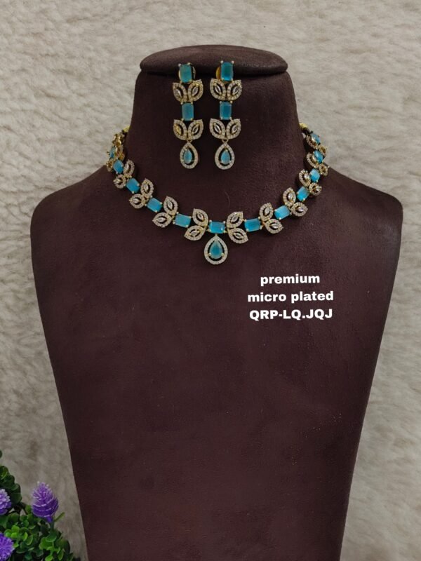 One gram gold Necklace | One gram gold Jewellery | Lush Queens