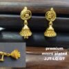 One  gram  gold  Earrings |one  gram gold   jewellery   jhumka   Earrings