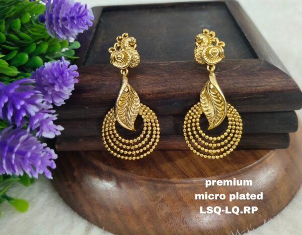 One  gram  gold  Earrings |one gram gold  jewellery  Chandbali  Earrings