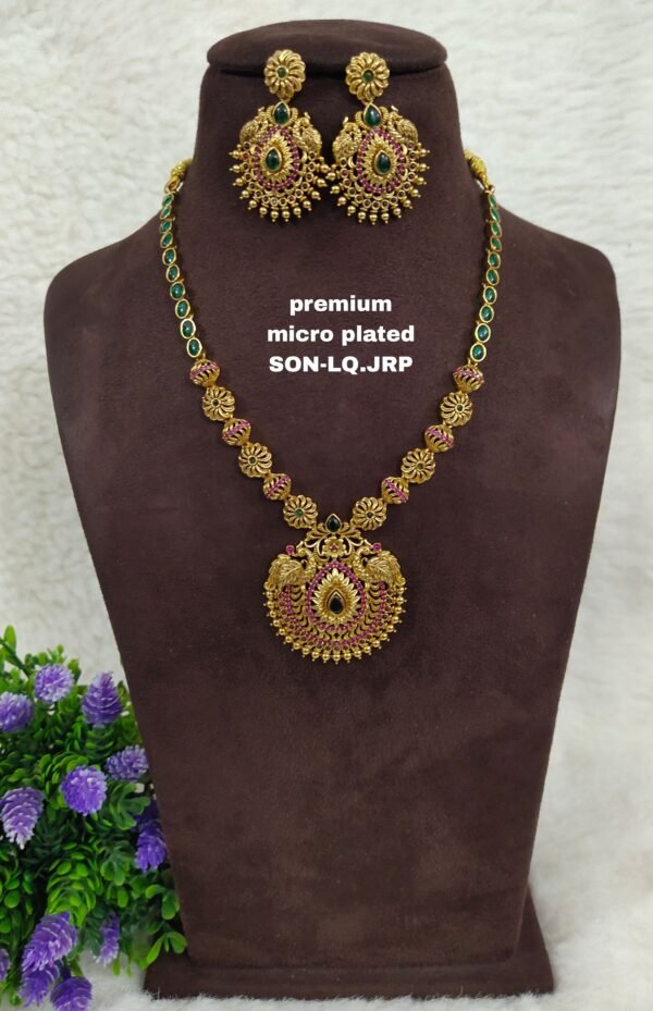 One gram gold jewellery one gram gold necklace
