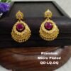 One  gram  gold  Earrings | one  gram  gold   jewellery   Chandbali  Earrings