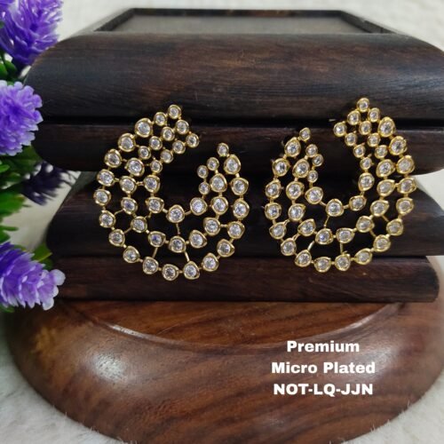 One  gram  gold  Earrings |one gram gold  jewellery  Chandbali  Earrings