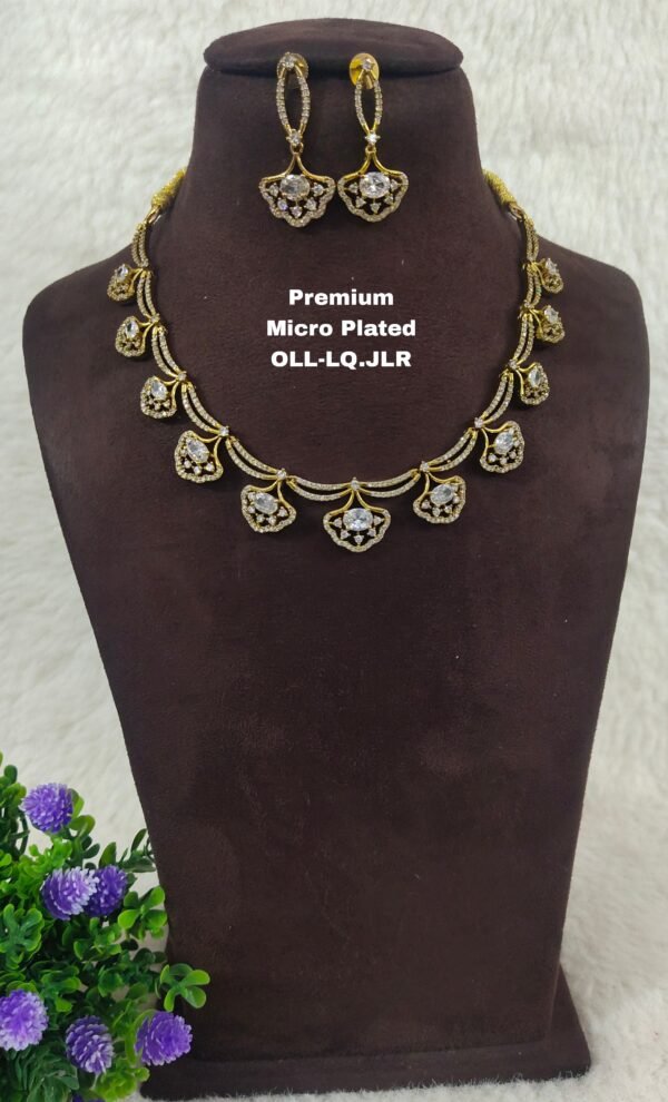 onegram gold Jewellery  | One gram gold Necklace