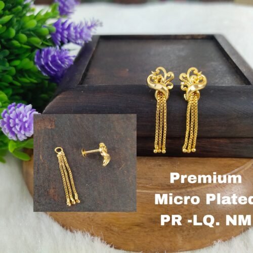 One gram gold  earrings |one gram gold  jewellery |  stud earrings