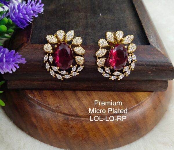One  gram  gold  Earrings |one gram gold  jewellery   studs  Earrings