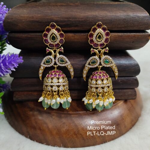 One  gram  gold  Earrings |one gram gold  jewellery   jumka  Earrings