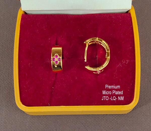 One  gram  gold  Earrings | one  gram gold  jewellery  Hoop  Earrings