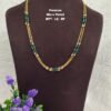 One gram gold green  beads chains  one gram gold antique beads chains