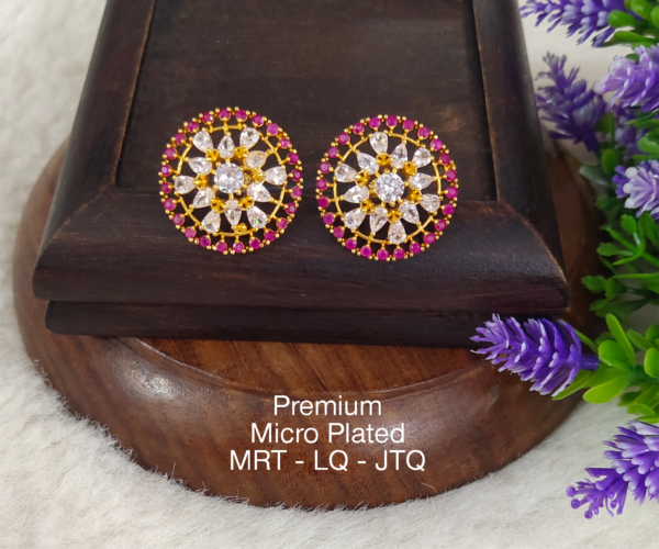 One gram gold Earrings | One gram gold Jewellery