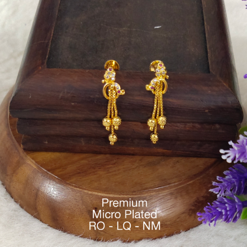 One  gram  gold  Earrings | one  gram  gold   jewellery   Chandbali  Earrings