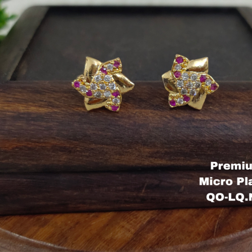 One gram gold Earrings | one gram gold  jewellery | Studs Earrings