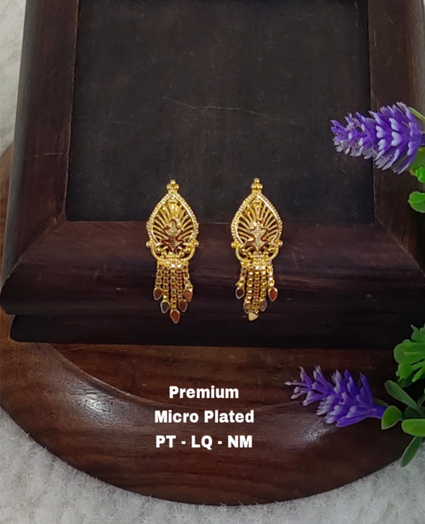 One  gram  gold  Earrings | one  gram  gold   jewellery   Chandbali  Earrings