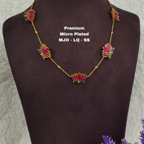 One gram gold jewellery one gram gold necklace