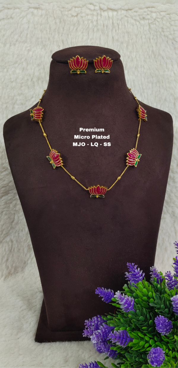 One gram gold jewellery one gram gold necklace
