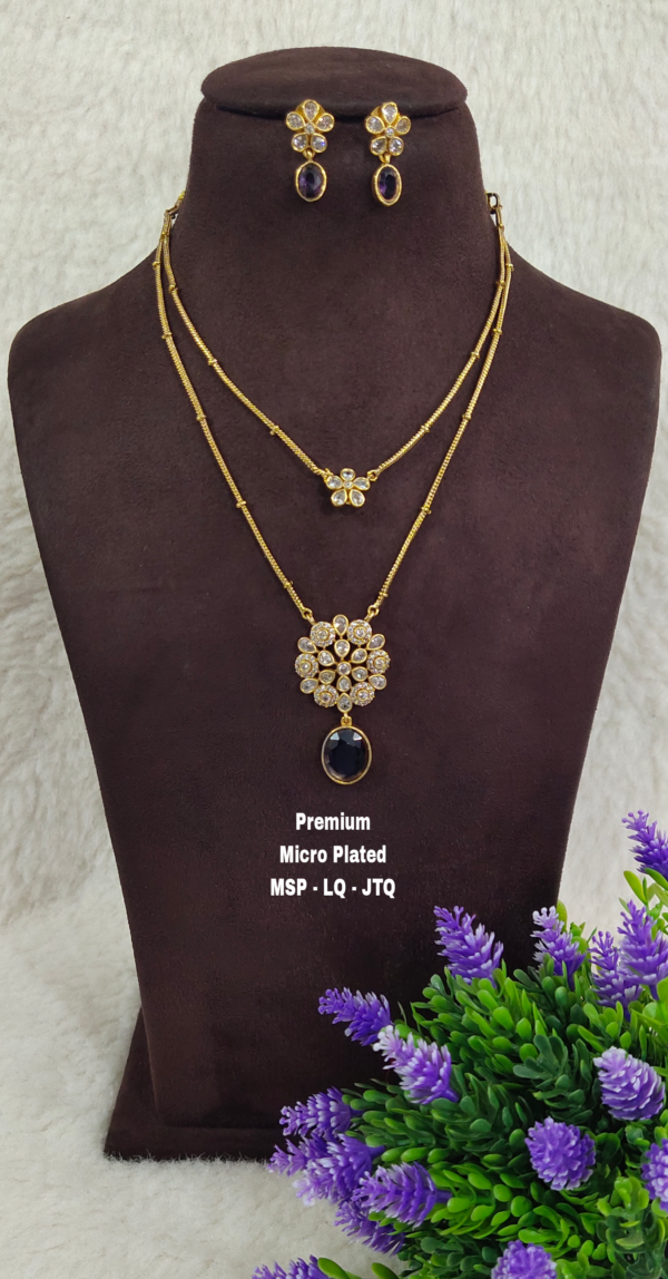 One gram gold jewellery one gram gold necklace
