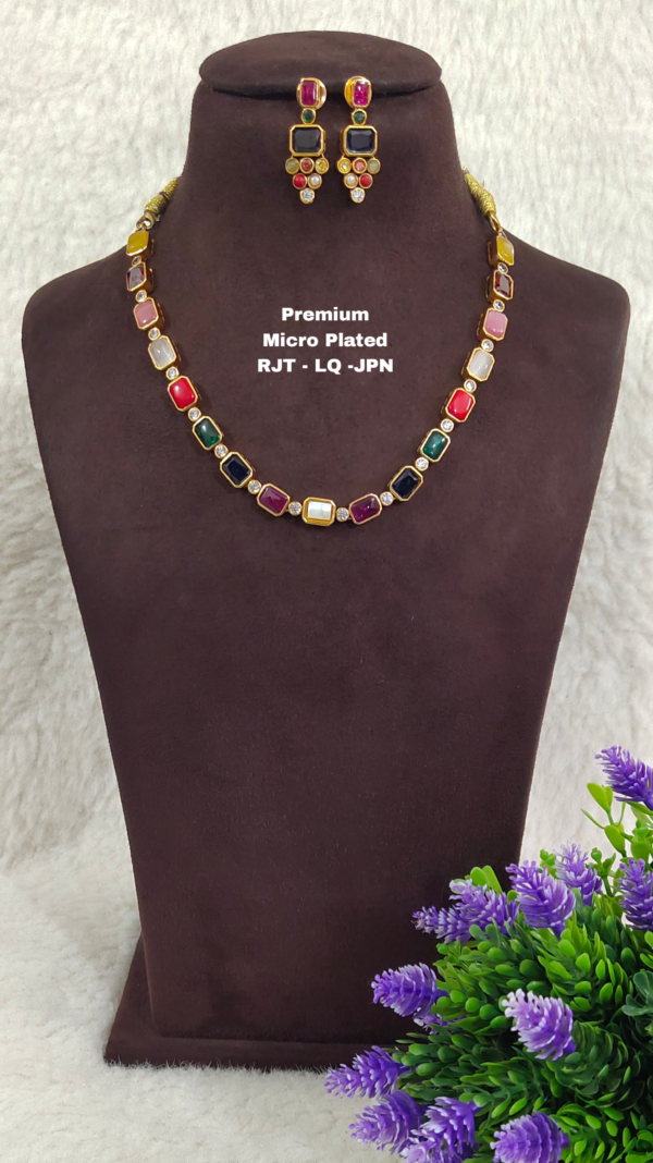 One gram gold jewellery one gram gold necklace