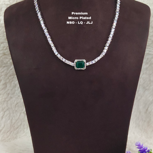 One gram gold Jewellery - South Indian Jewellery - One gram gold Necklaces