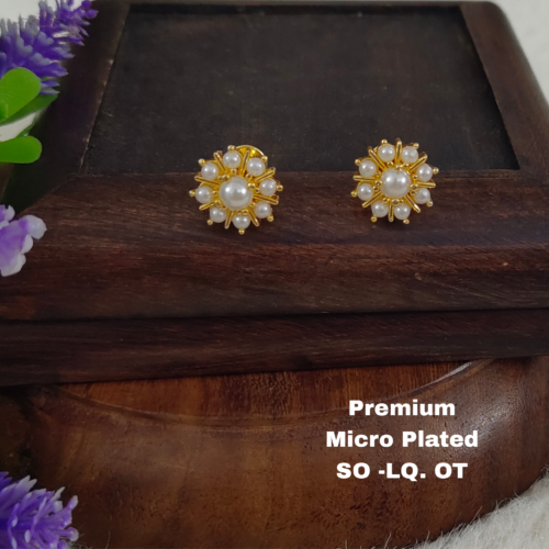 One gram gold Earrings | one gram gold jewellery | Studs Earrings