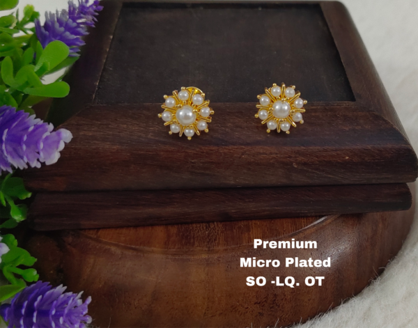 One gram gold Earrings | one gram gold jewellery | Studs Earrings