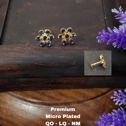 One  gram  gold  Earrings | one  gram  gold   jewellery   Studs  Earrings