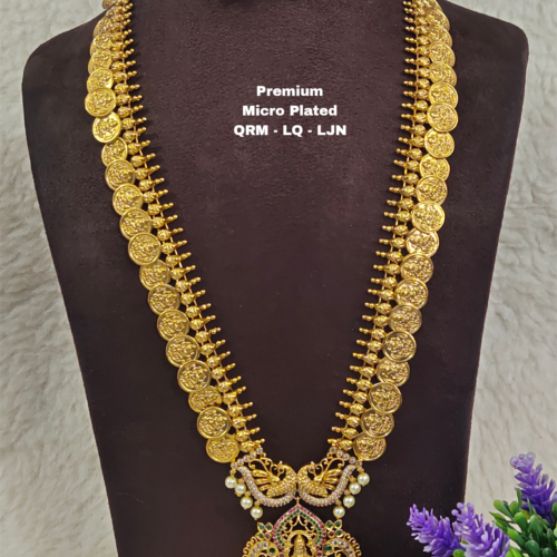 Picsart_25-07-05_15-02-25-714 One gram gold Jewellery - South Indian Jewellery - One gram gold Antique Necklaces