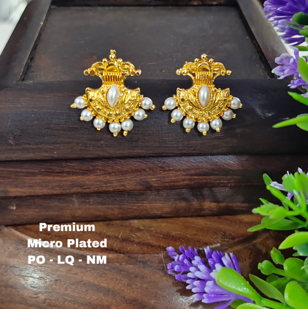 One gram gold  Earrings |one gram gold  jewellery |  stud Earrings