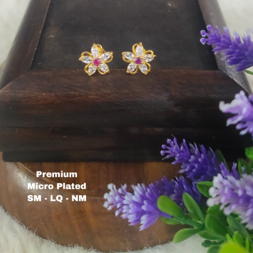 One gram gold Earrings | one gram gold jewellery | Studs Earrings