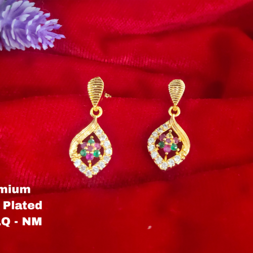 One  gram  gold  Earrings | one  gram  gold   jewellery   Chandbali  Earrings