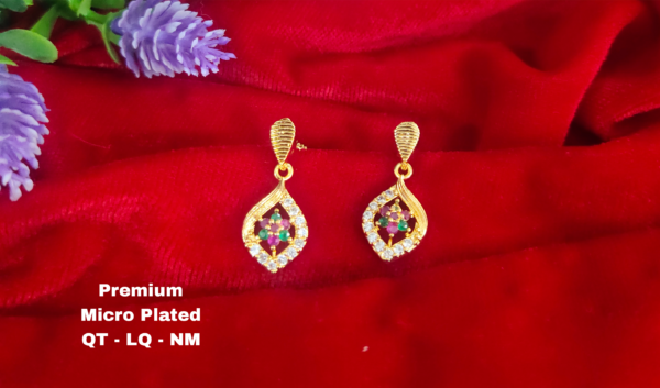 One  gram  gold  Earrings | one  gram  gold   jewellery   Chandbali  Earrings