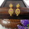 One  gram  gold  Earrings | one  gram  gold   jewellery   Chandbali  Earrings