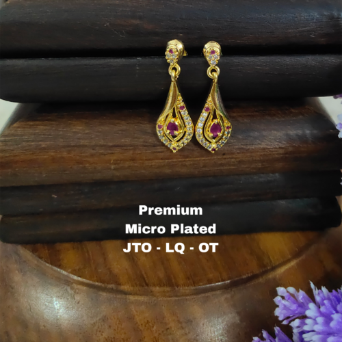 One  gram  gold  Earrings | one  gram  gold   jewellery   Chandbali  Earrings