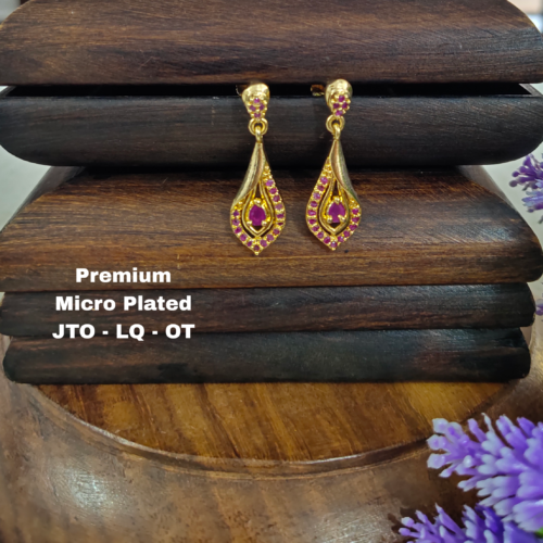 One  gram  gold  Earrings | one  gram  gold   jewellery   Chandbali  Earrings