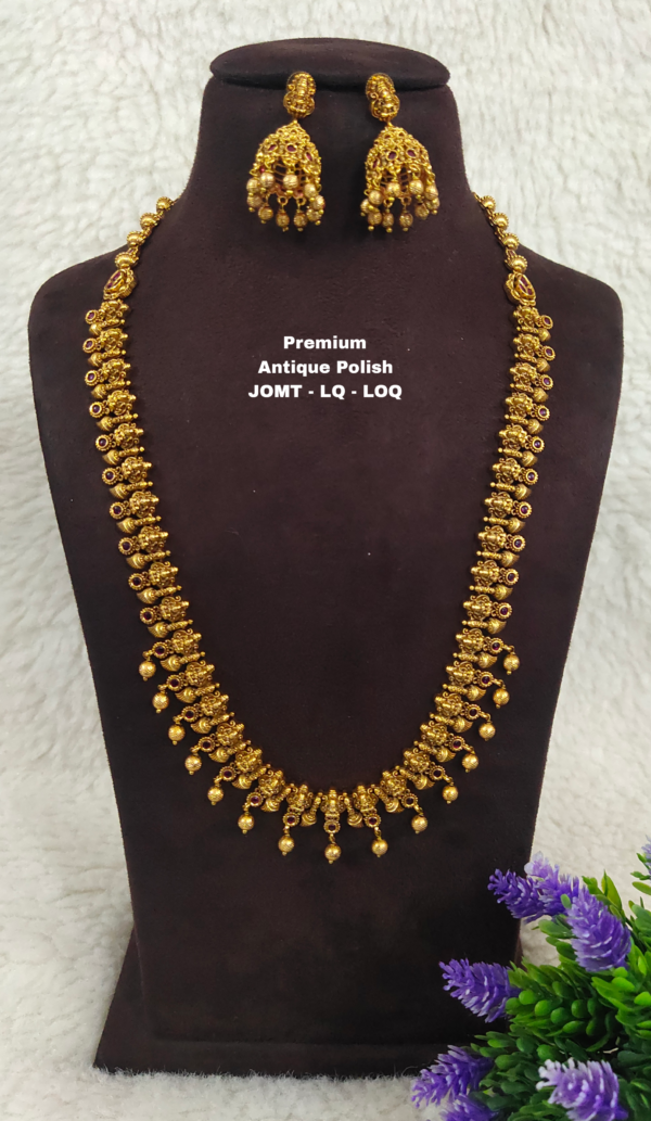 Picsart_25-08-01_17-22-06-584 One gram gold Jewellery - South Indian Jewellery - One gram gold Antique Necklaces