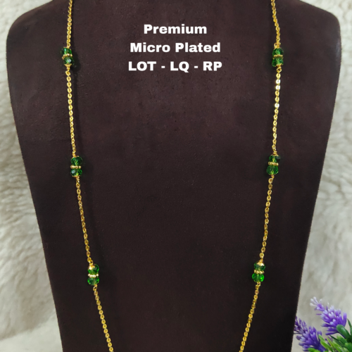 One gram gold Coral Chains | One gram god Pagadala chains