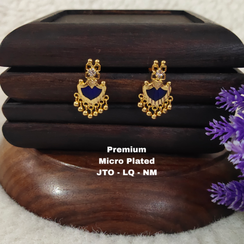 One  gram  gold  Earrings | one  gram  gold   jewellery   Chandbali  Earrings