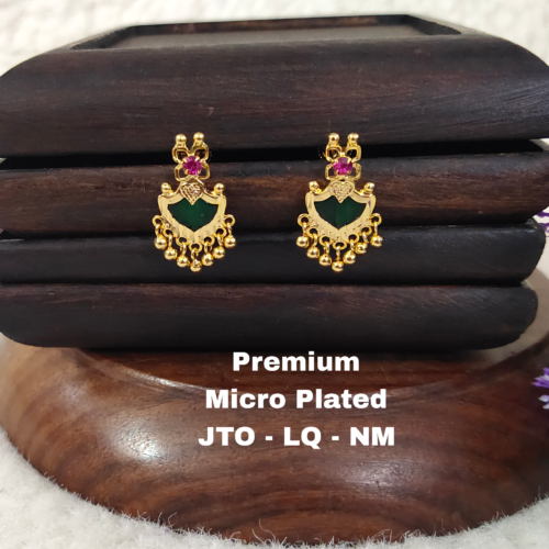 One  gram  gold  Earrings | one  gram  gold   jewellery   Chandbali  Earrings