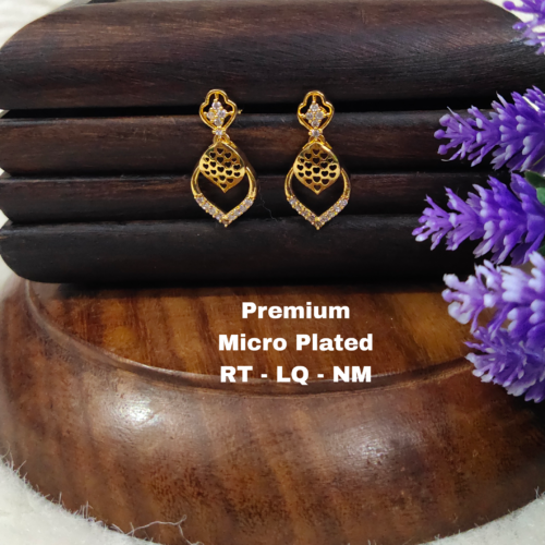 One  gram  gold  Earrings | one  gram  gold   jewellery   Chandbali  Earrings