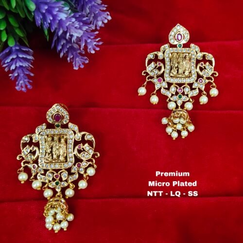 One  gram  gold  Earrings |one gram gold  jewellery  stud Earring