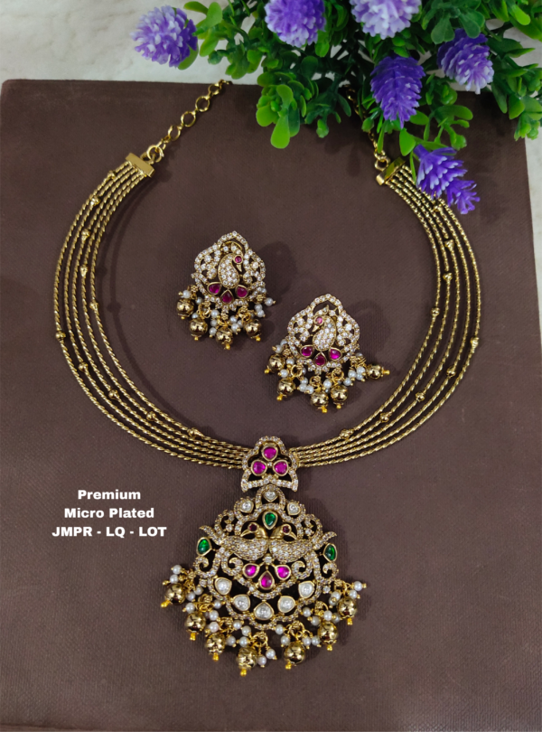 One Gram Gold Jewellery  | One gram gold Necklac