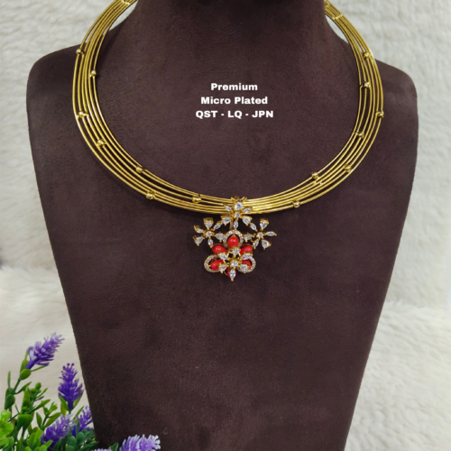 One Gram Gold Jewellery  | One gram gold Necklac