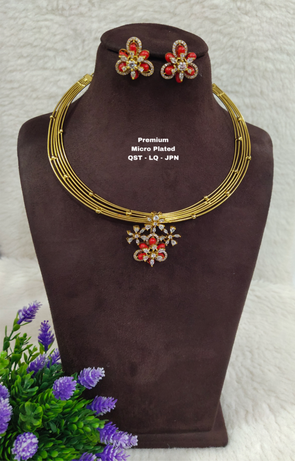One Gram Gold Jewellery  | One gram gold Necklac
