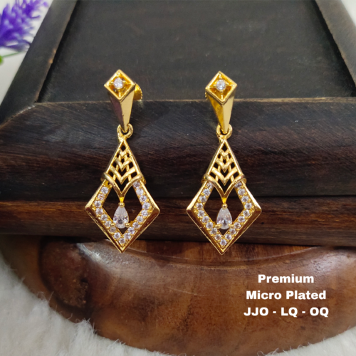 One  gram  gold  Earrings | one  gram  gold   jewellery   Chandbali  Earrings