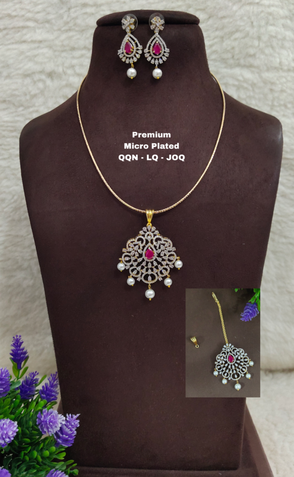 One Gram Gold Jewellery  | One gram gold Necklace