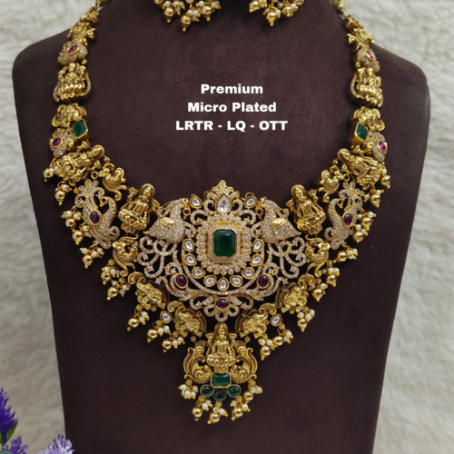 One Gram Gold Jewellery  | One gram gold Necklace